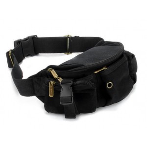 black New fanny pack