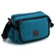blue IPAD mens canvas messenger bag