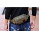 army green canvas waist pouch