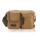 khaki Messenger bag for men canvas