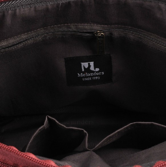 Cotton canvas satchel, black canvas messenger bag - BagsEarth