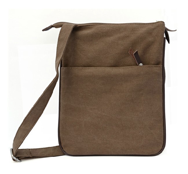 Cheap canvas messenger bag for men, cheap canvas satchel bag - BagsEarth