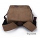 Coffee Canvas Backpack For Men, Black Canvas Knapsacks Backpacks