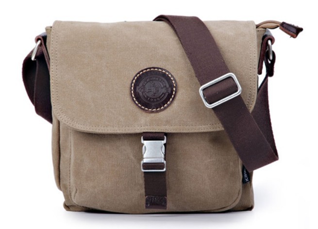 Crossbody travel bag, eco friendly messenger bag - BagsEarth