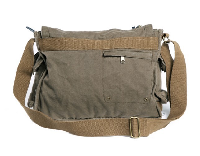 Travel messenger bag, canvas sales bag - BagsEarth