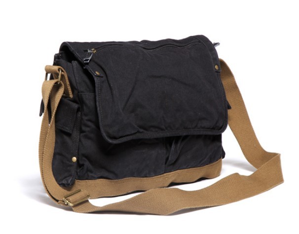 Travel messenger bag, canvas sales bag - BagsEarth