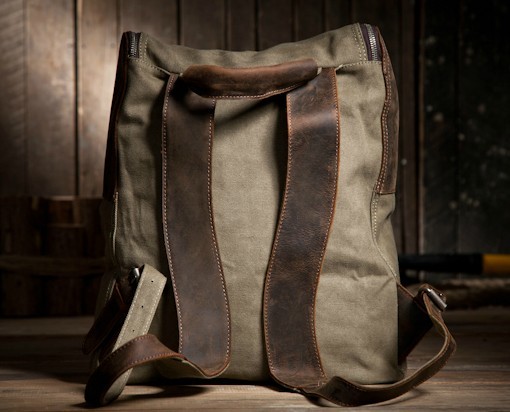 Cotton canvas backpack, amazing backpack - BagsEarth