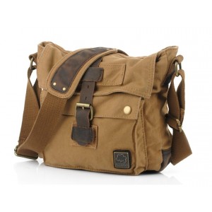 Small messenger bags for men, small canvas messenger bag - BagsEarth