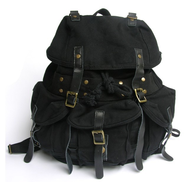 Rucksack backpack, recycled travel pack - BagsEarth