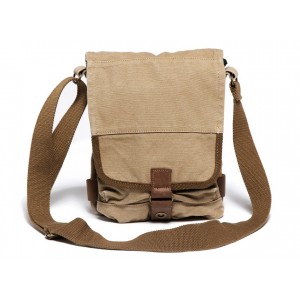 Small canvas shoulder bags, mens canvas satchel bags - BagsEarth