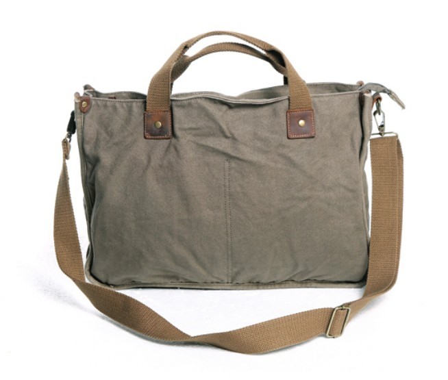 Military messenger bag, canvas messenger bag - BagsEarth