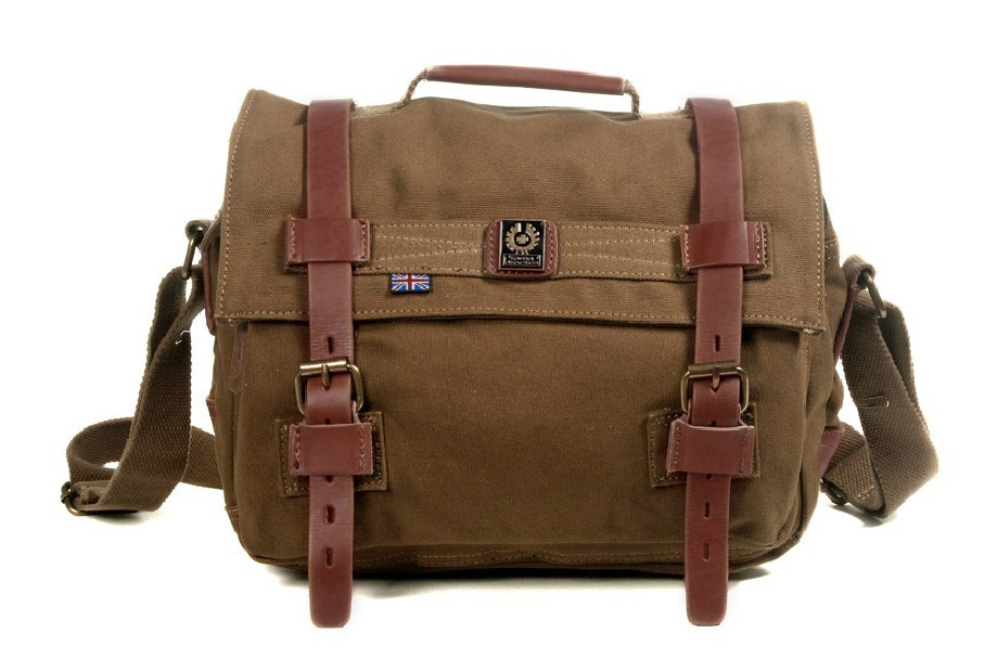 Shoulder bags with long strap, canvas messenger bag - BagsEarth