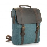 Vintage canvas rucksack backpack, classic canvas rucksack