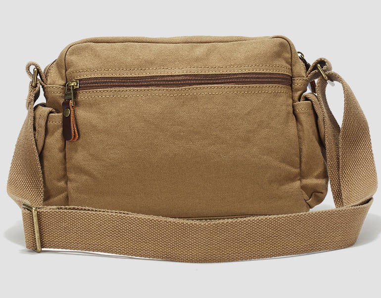 Eco Friendly Canvas Crossbody Bags, Sports Messenger Bags - BagsEarth