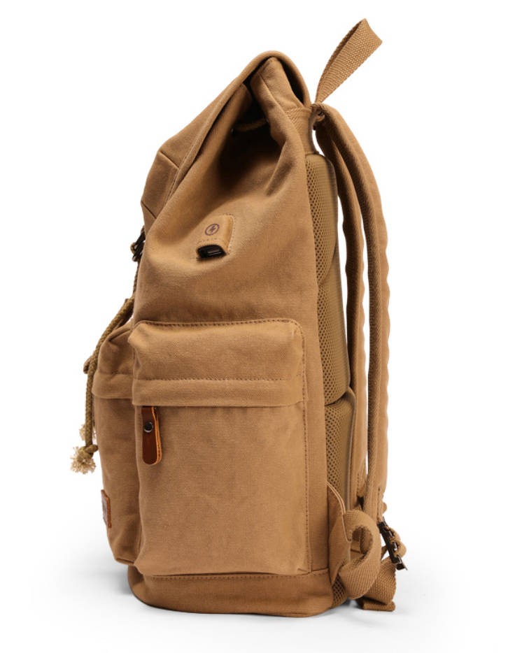 Stylish Drawstring Canvas Laptop Schoolbags - BagsEarth