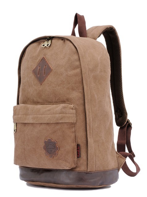 Canvas army knapsack, vintage canvas backpacks girls - BagsEarth