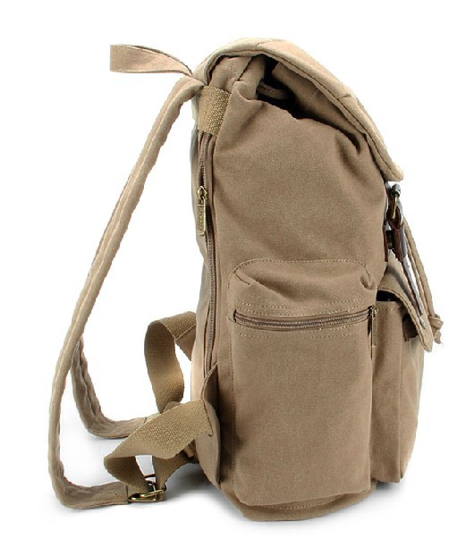 Canvas knapsack backpack, best laptop backpack - BagsEarth